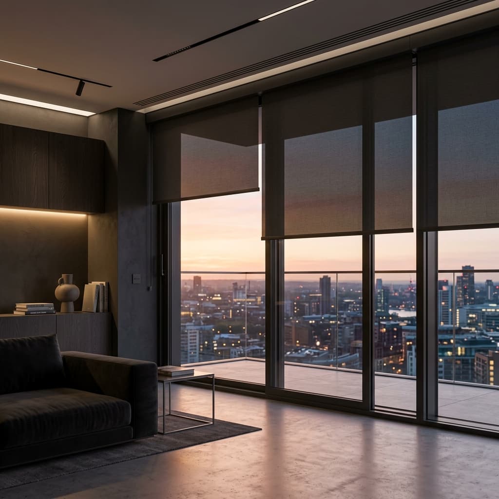 Roller Blinds & Movable Curtains